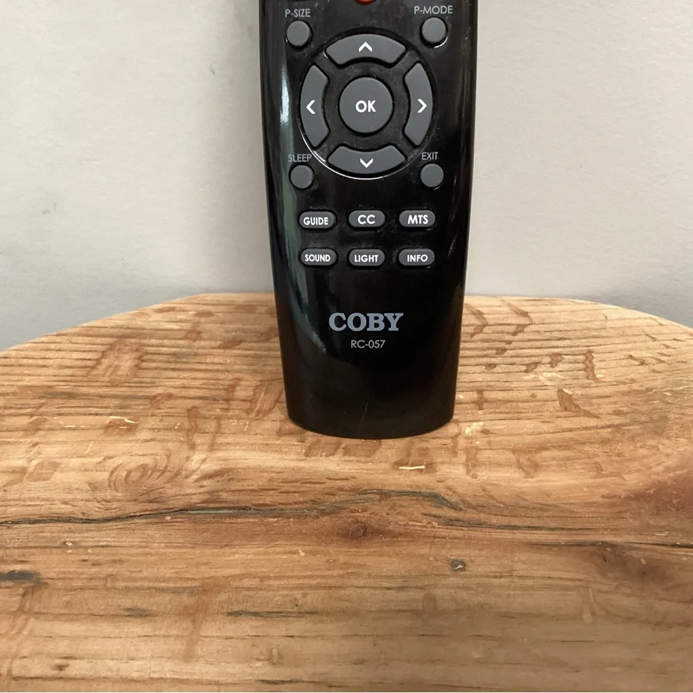 Coby Remote Control RC-057 - Used / Clean / No Battery Corrosion - TV
